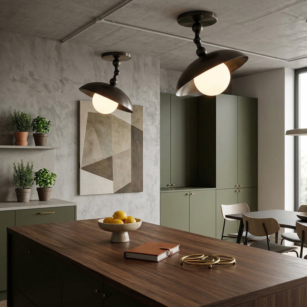 Terieneon Ceiling Light
