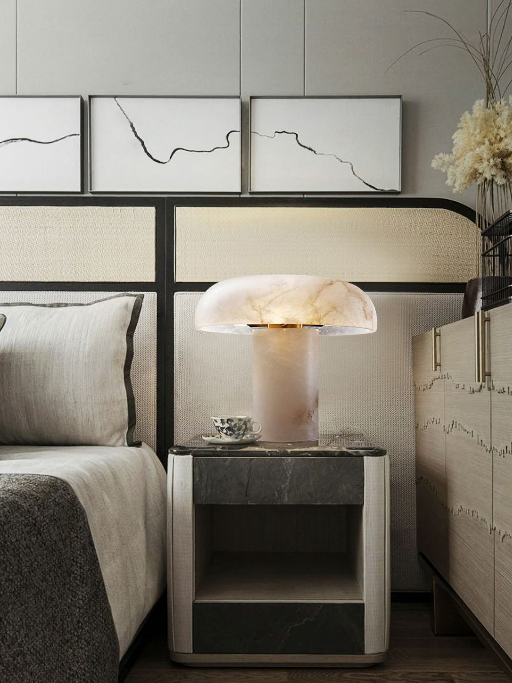 Milky Table Lamp