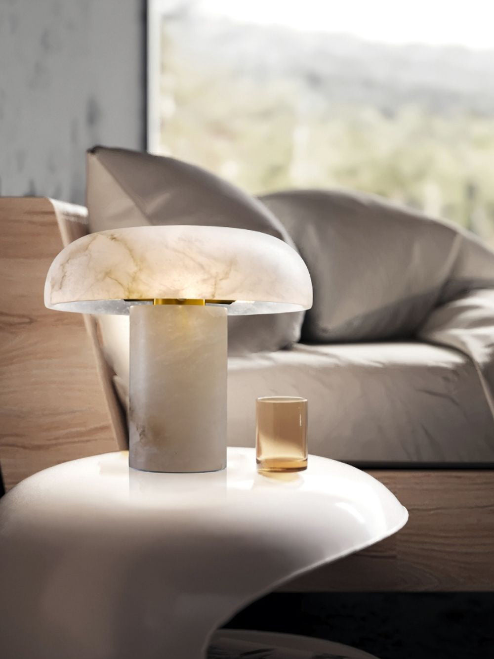 Milky Table Lamp