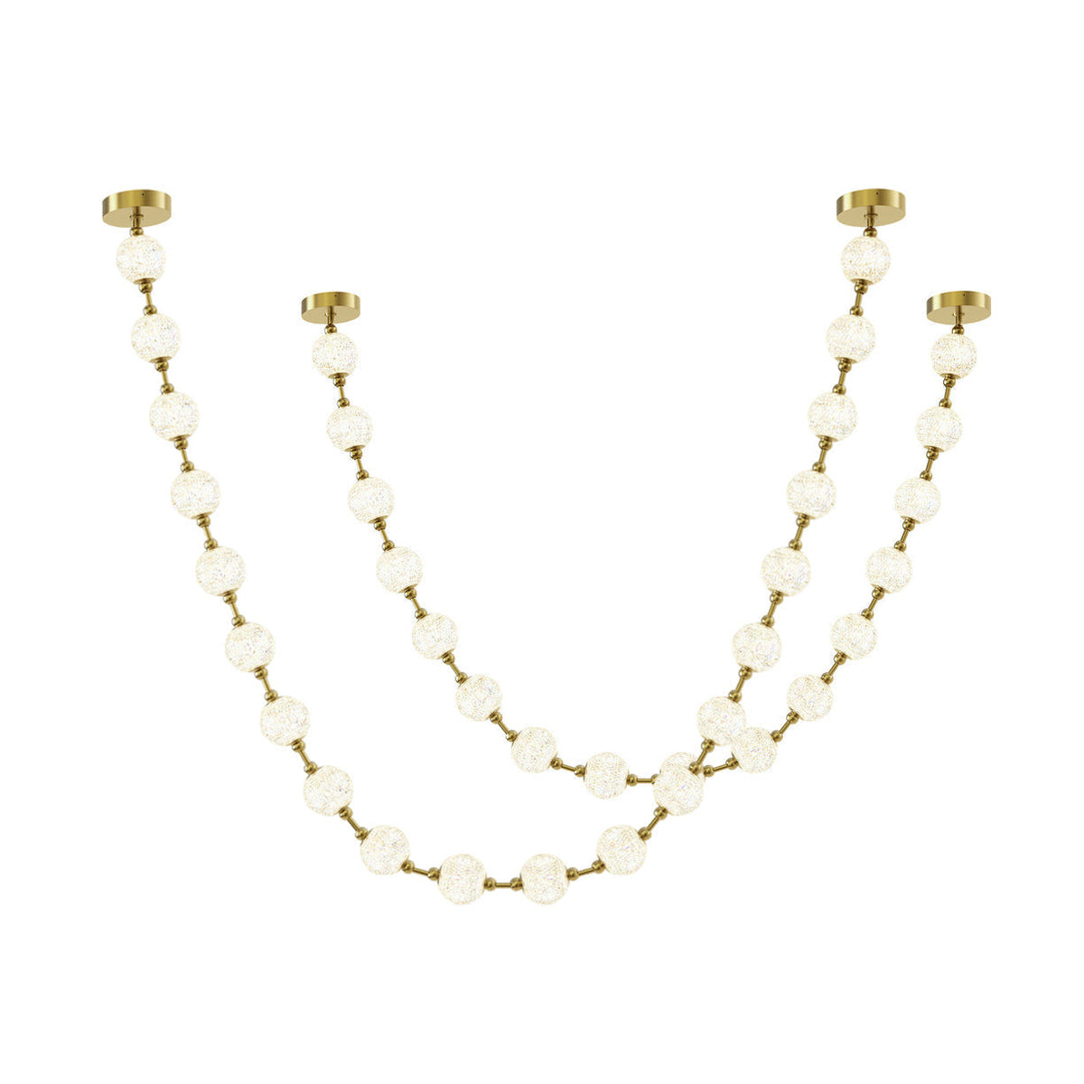 Ciriella Beaded Plastic Chandelier