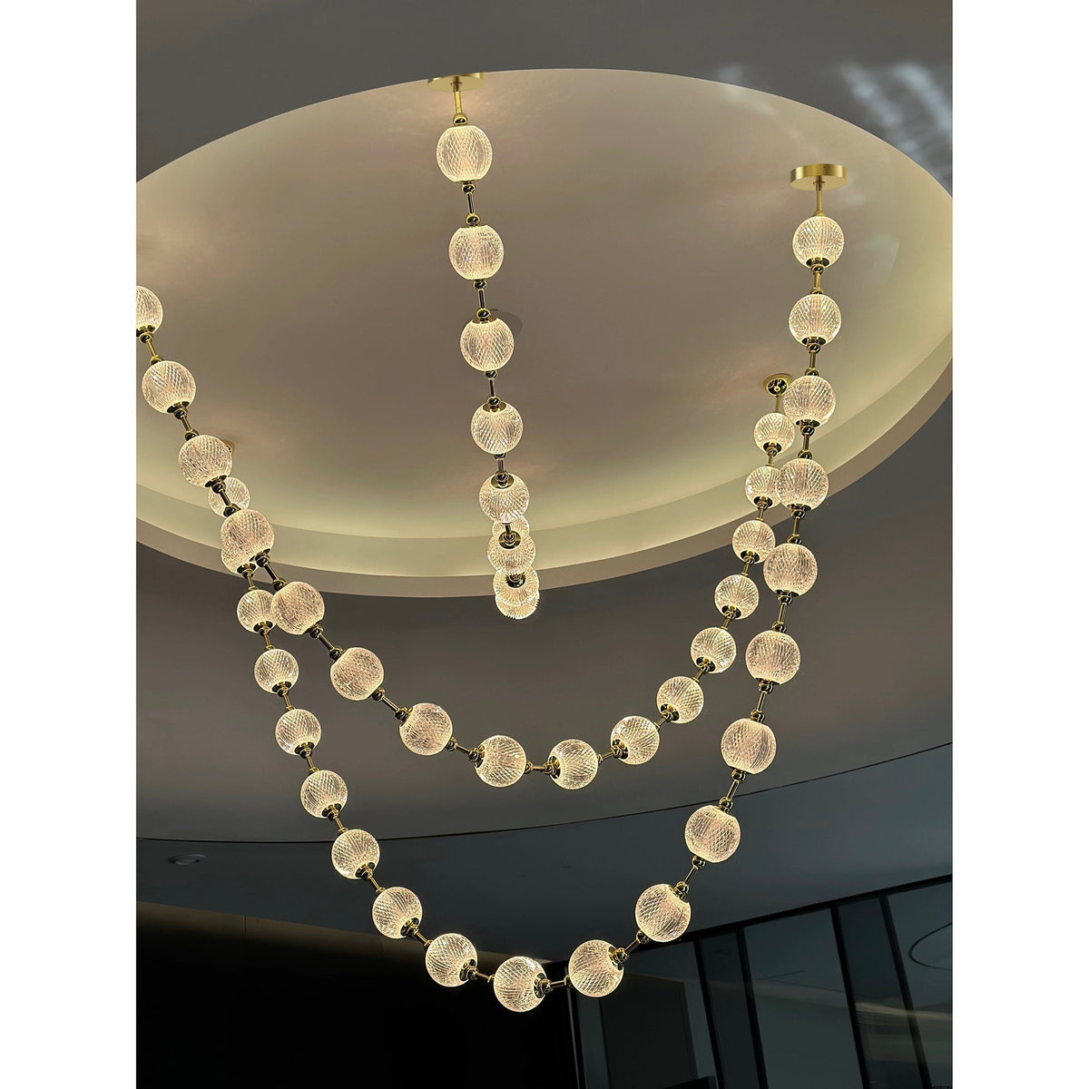 Ciriella Beaded Plastic Chandelier