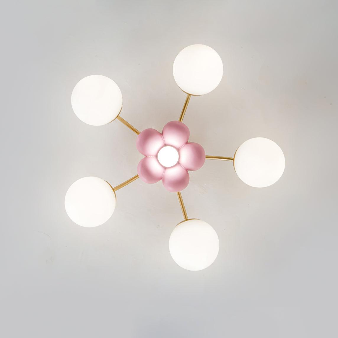 Nirox Pink Petal Ceiling Light