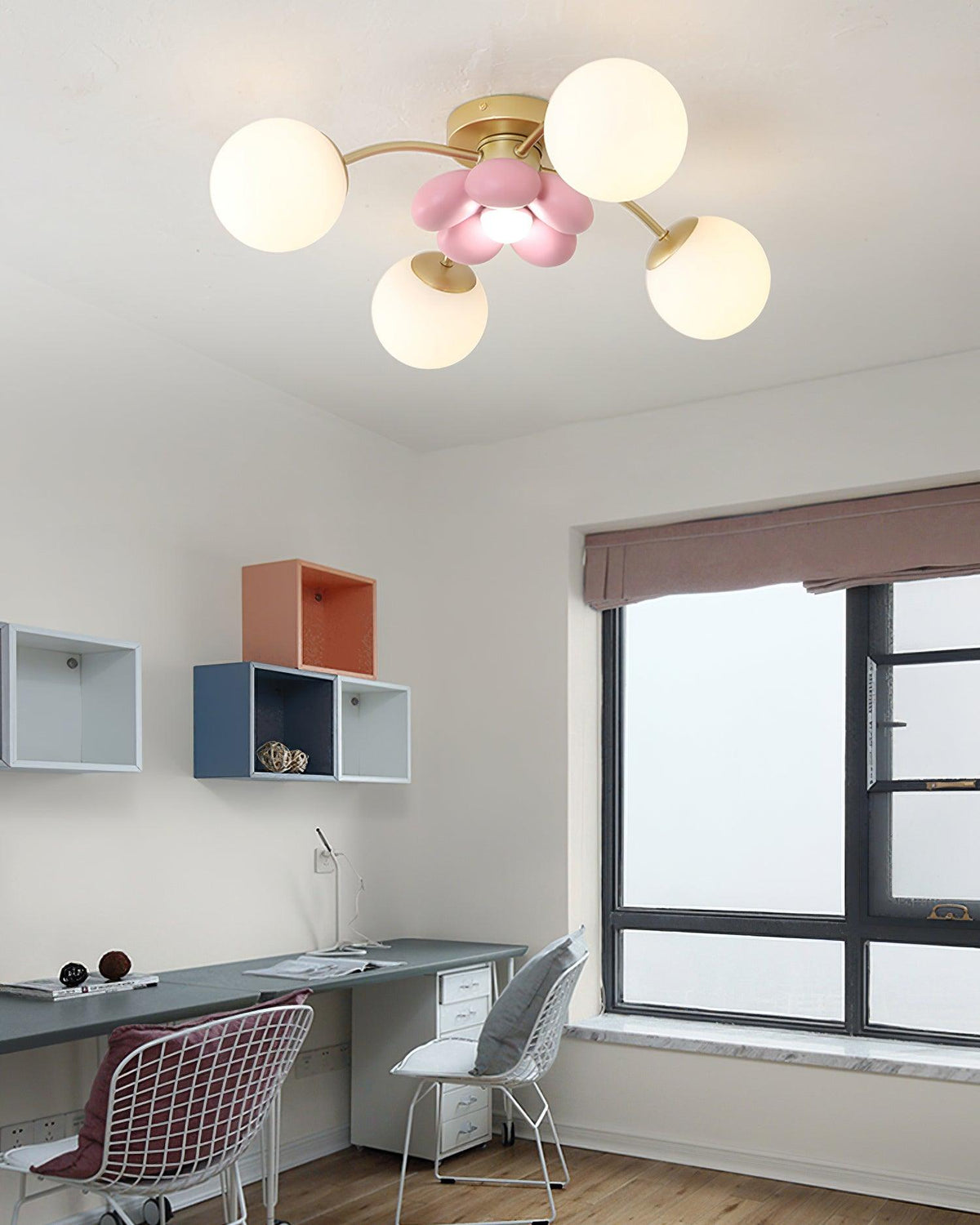 Nirox Pink Petal Ceiling Light