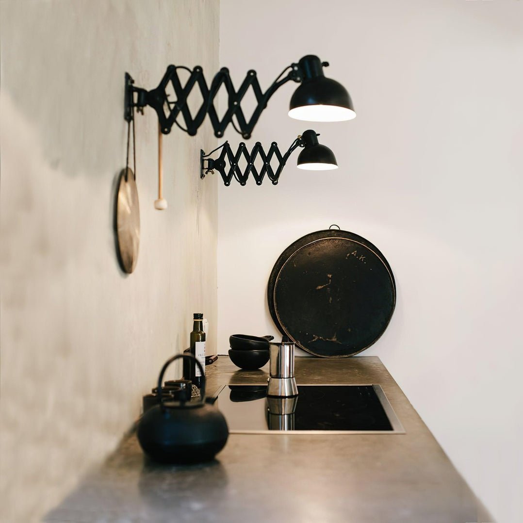 Lembix Adjustable Spring Wall Lamp