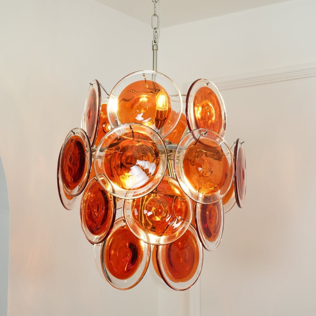 Eirorora Glass Chandelier