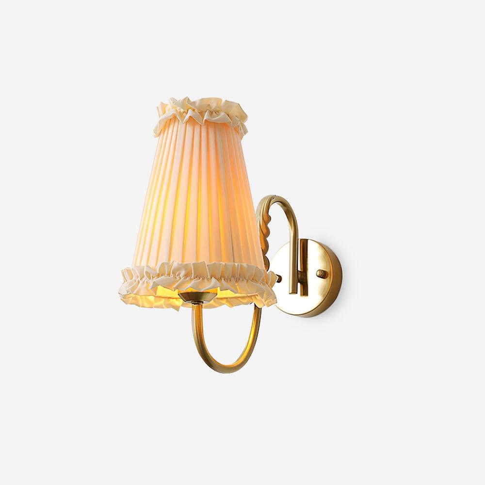 Mcveigh Refined Vintage Gold Finish Wall Lamp