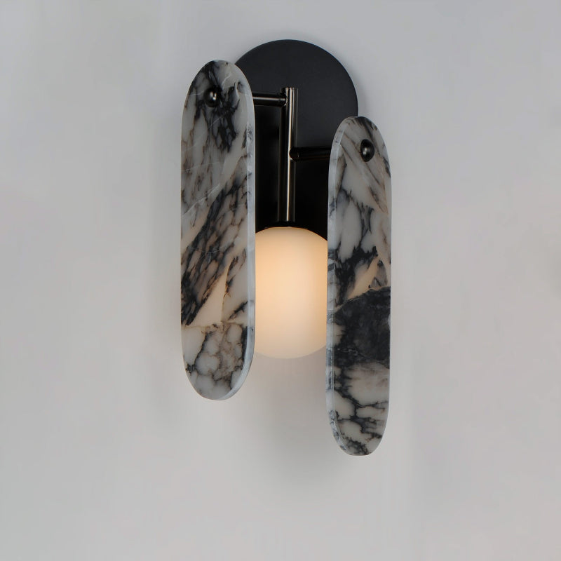 Velariella Marble Glass Wall Lamp