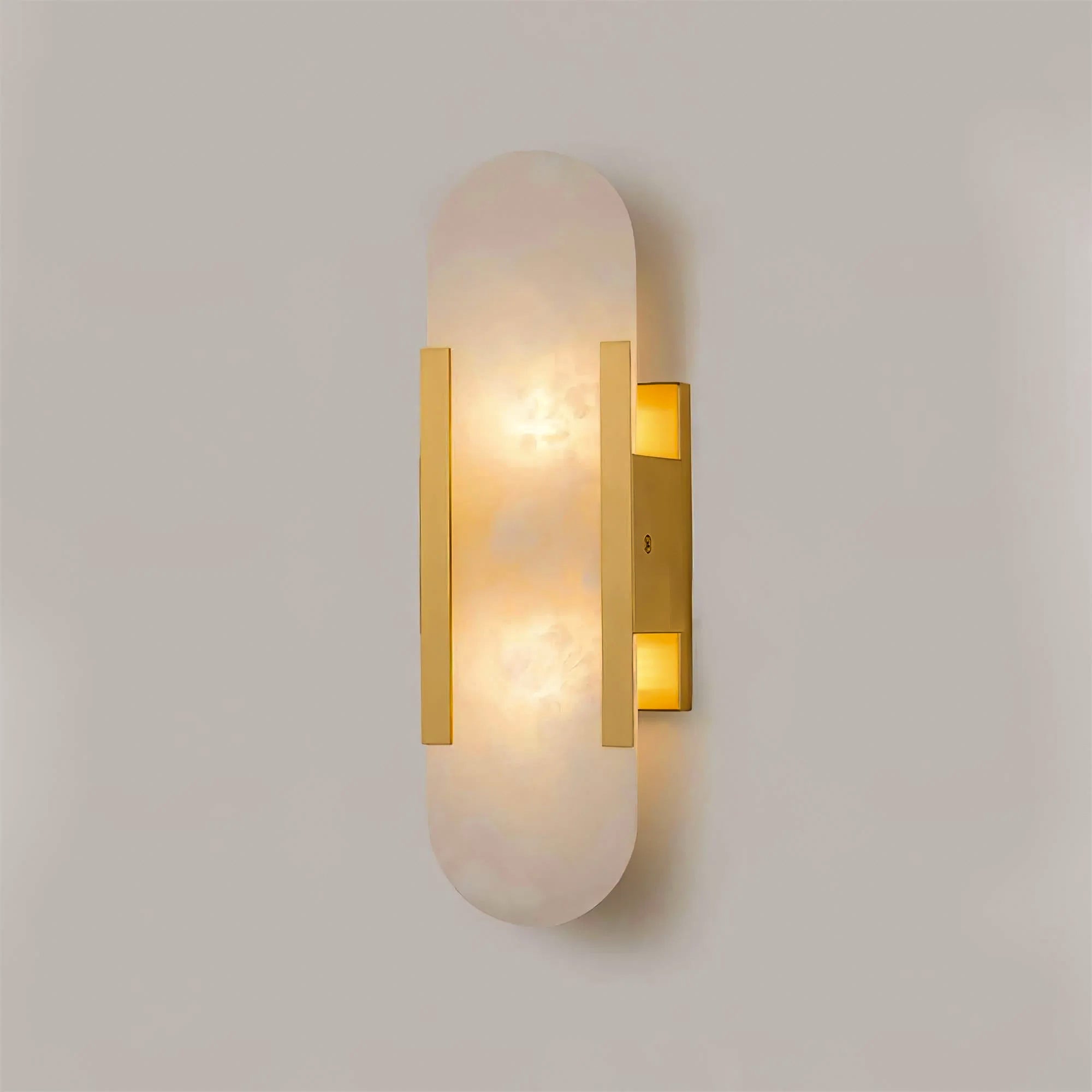 Corenil Wall Lamp Luxury Alabaster-Neutral Decor