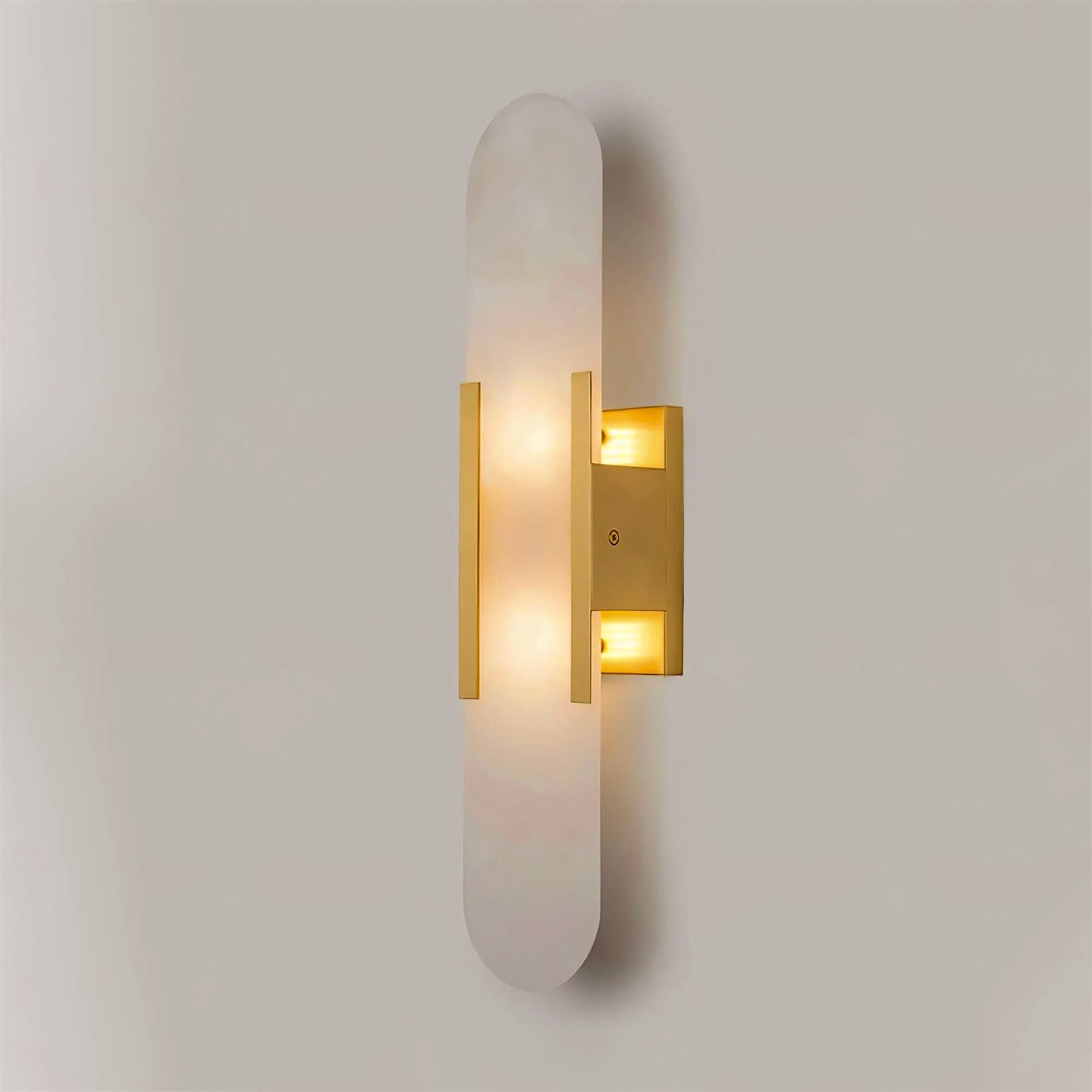 Corenil Wall Lamp Luxury Alabaster-Neutral Decor
