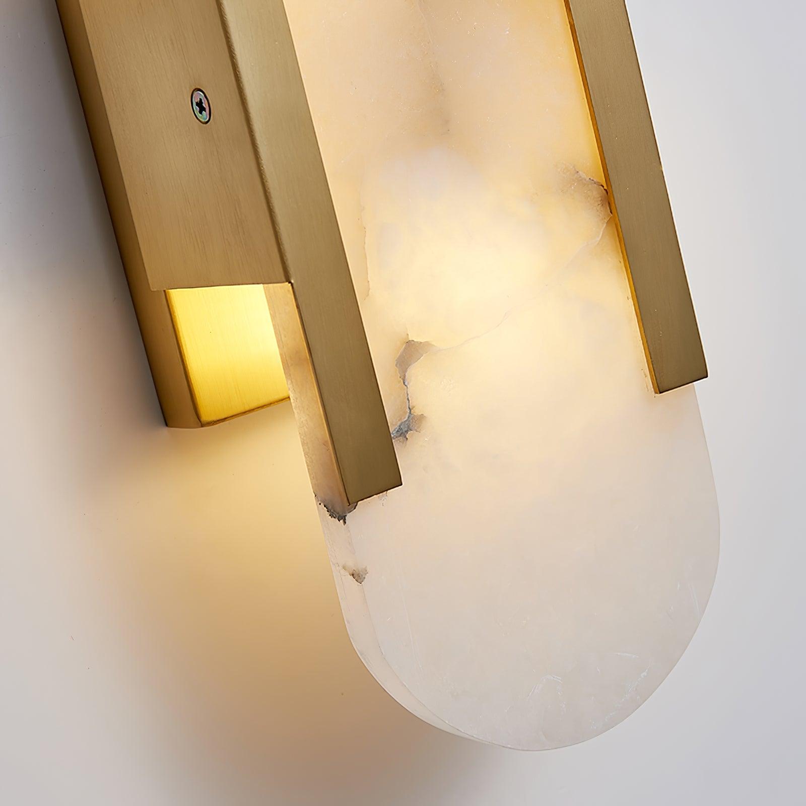 Corenil Wall Lamp Luxury Alabaster-Neutral Decor
