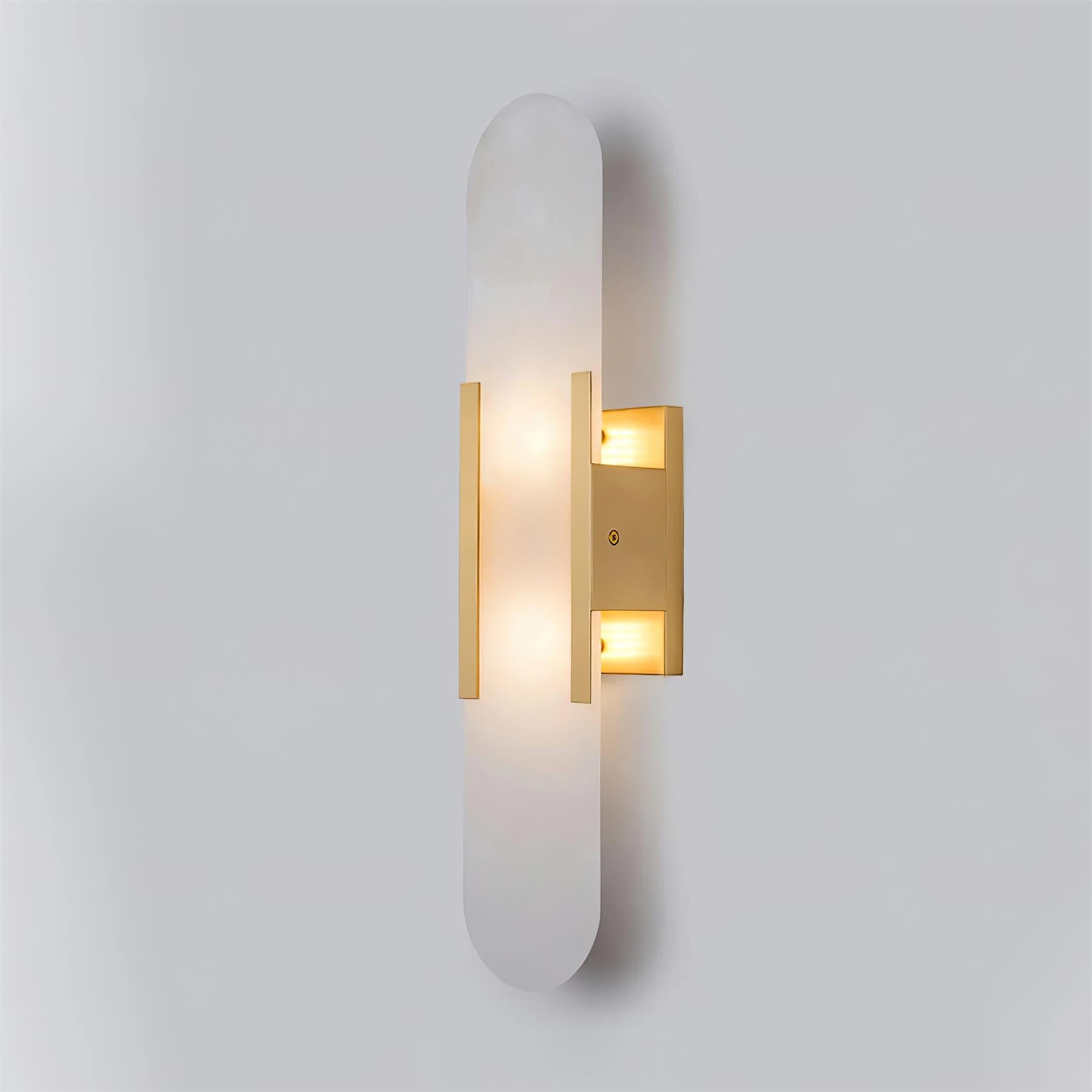 Corenil Wall Lamp Luxury Alabaster-Neutral Decor