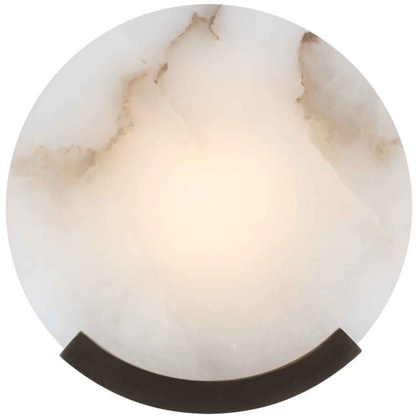Nivenella Round Alabaster Wall Lamp