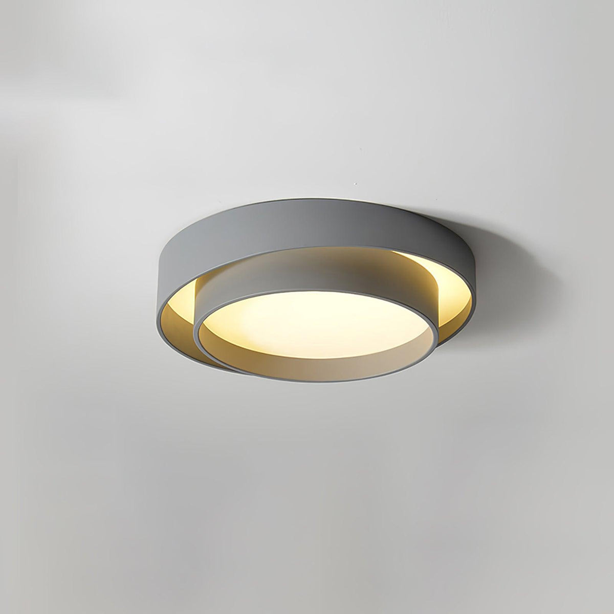Velaline Ceiling Light Double Layers Modern Cylinder