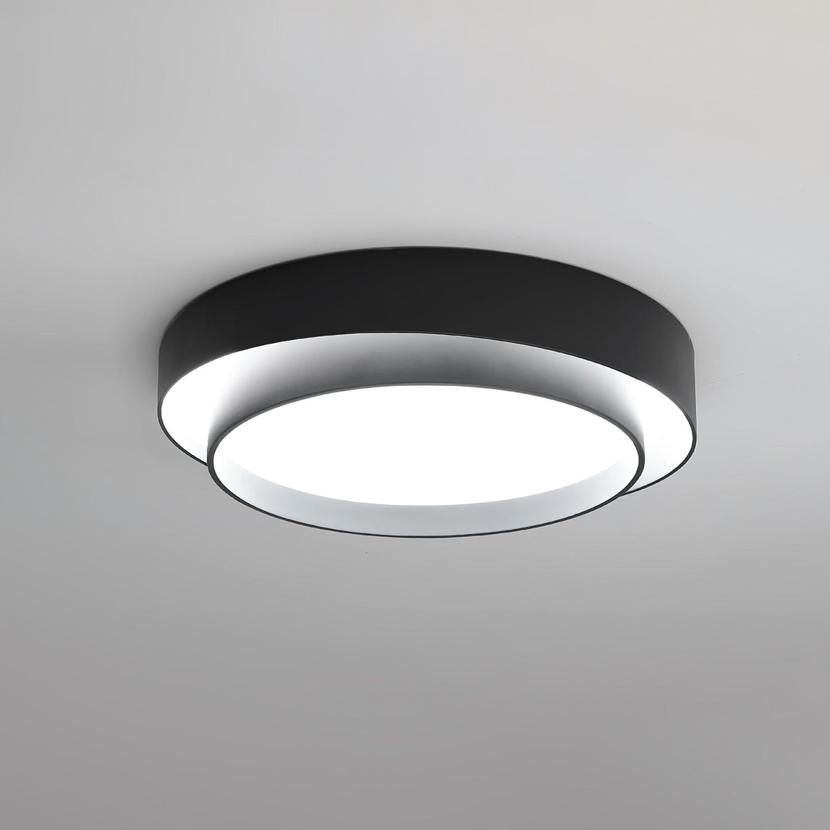 Velaline Ceiling Light Double Layers Modern Cylinder