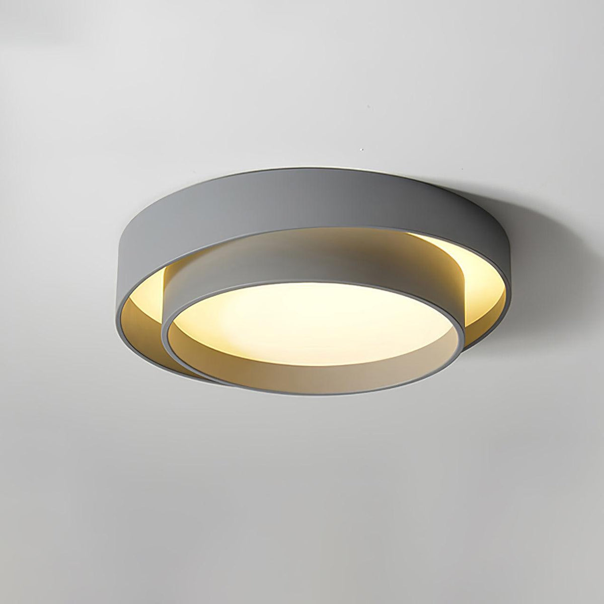 Velaline Ceiling Light Double Layers Modern Cylinder