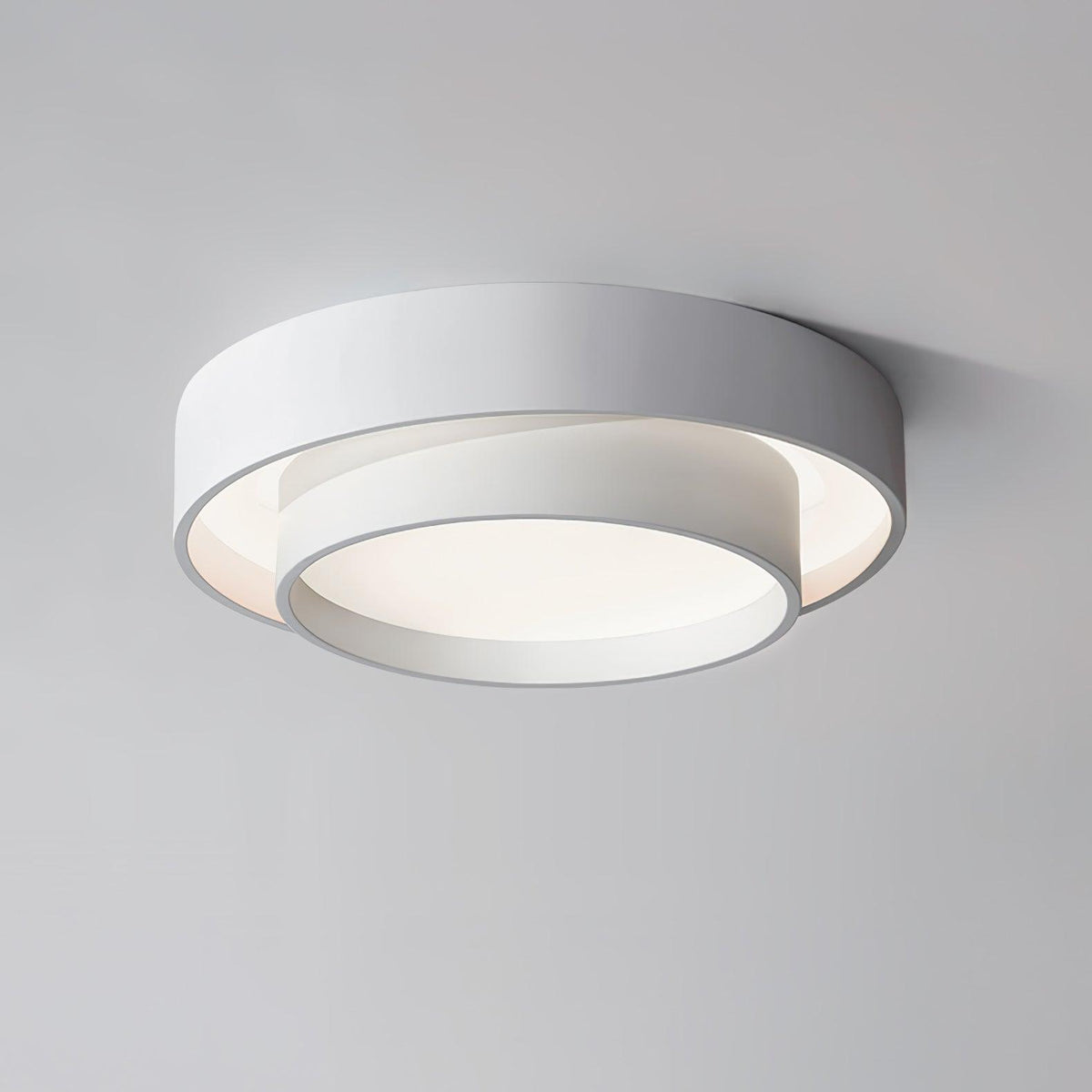 Velaline Ceiling Light Double Layers Modern Cylinder