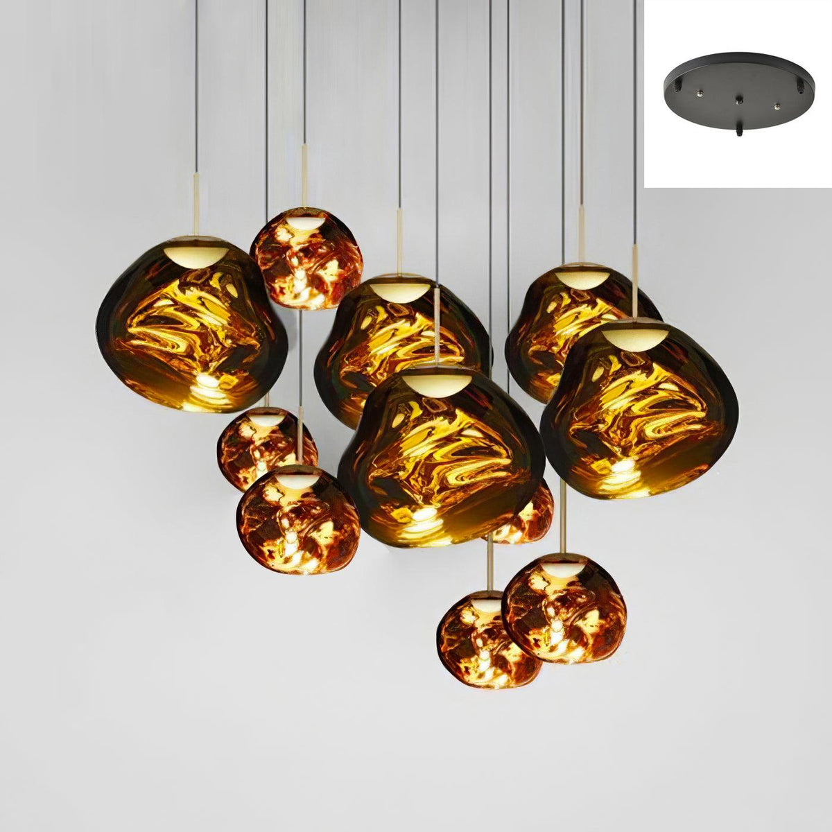 Lumora Pendant Lamp Irregular Cluster Sculptural