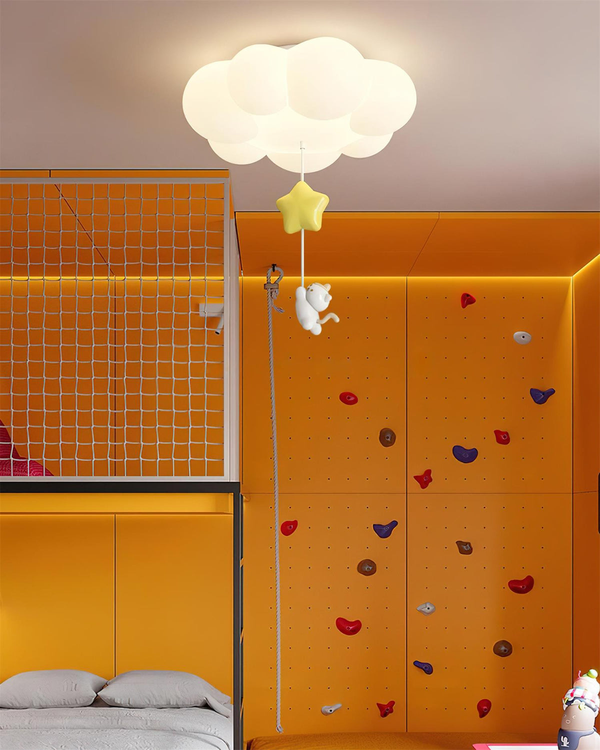 Meowdream Whimsical Cloud Ceiling Lamp