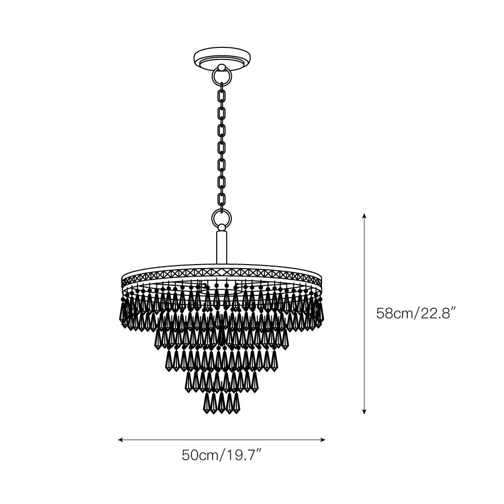 Selaian Postmodern Luxury Crystal Chandelier