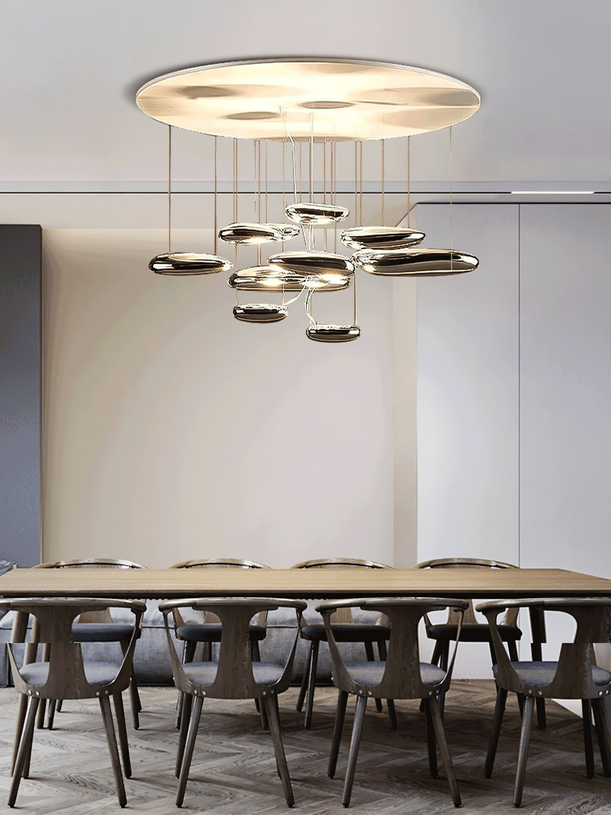 Feririan Ceiling Lamp Aluminum Pebble