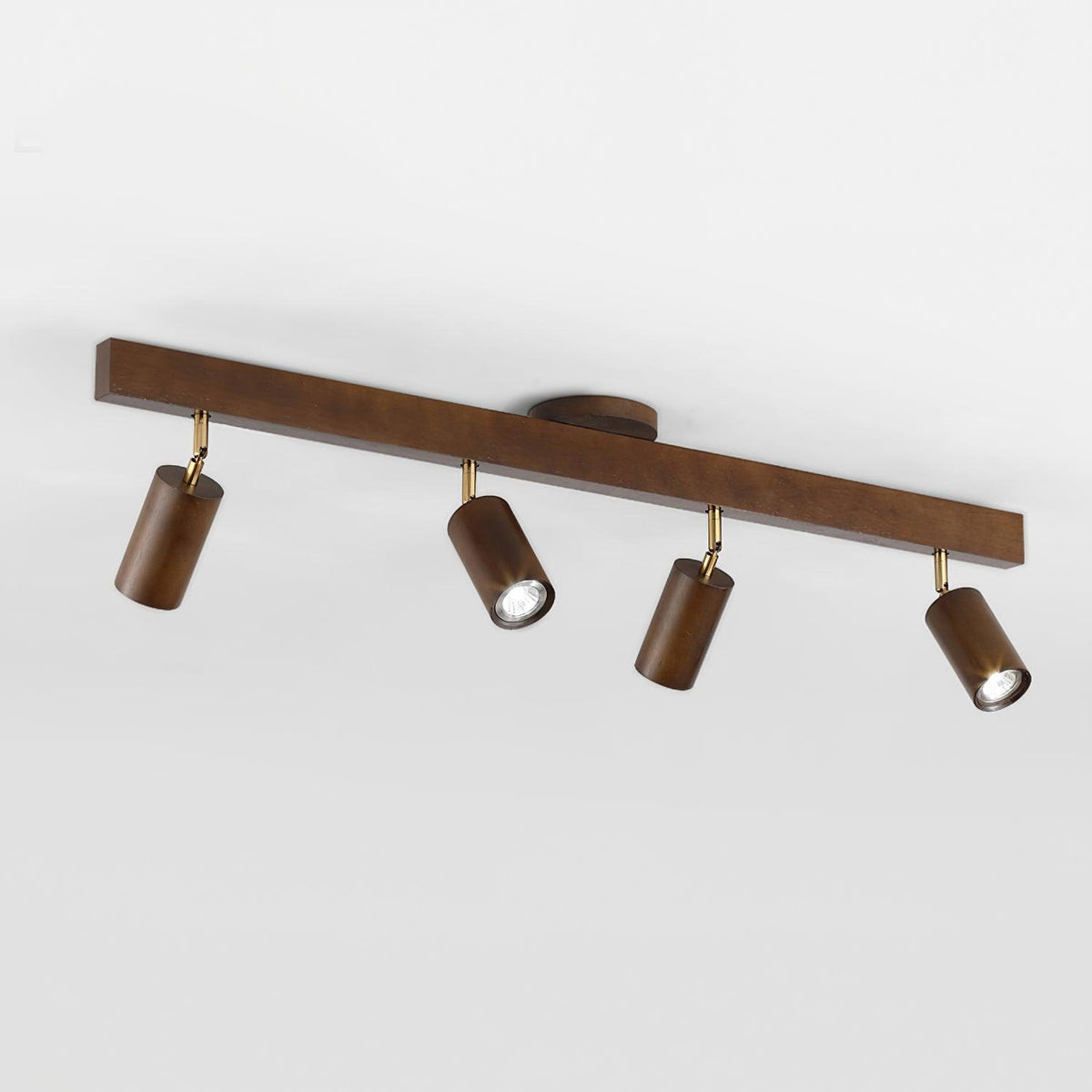 Visusot Track Lighting Spotlight Wood