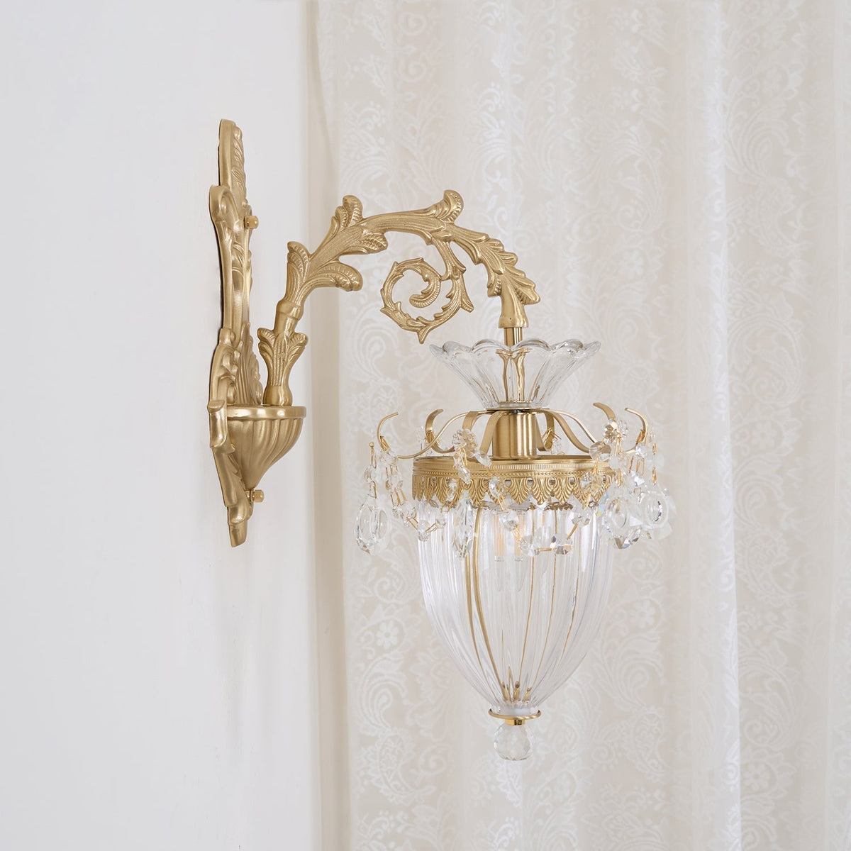 Vireon Wall Lamp Gold Double Sconce Modern