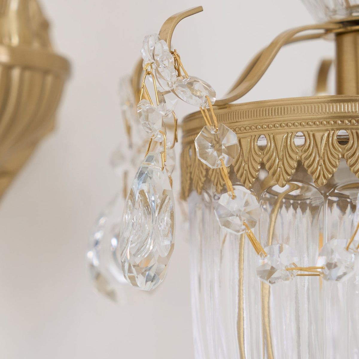 Vireon Wall Lamp Gold Double Sconce Modern