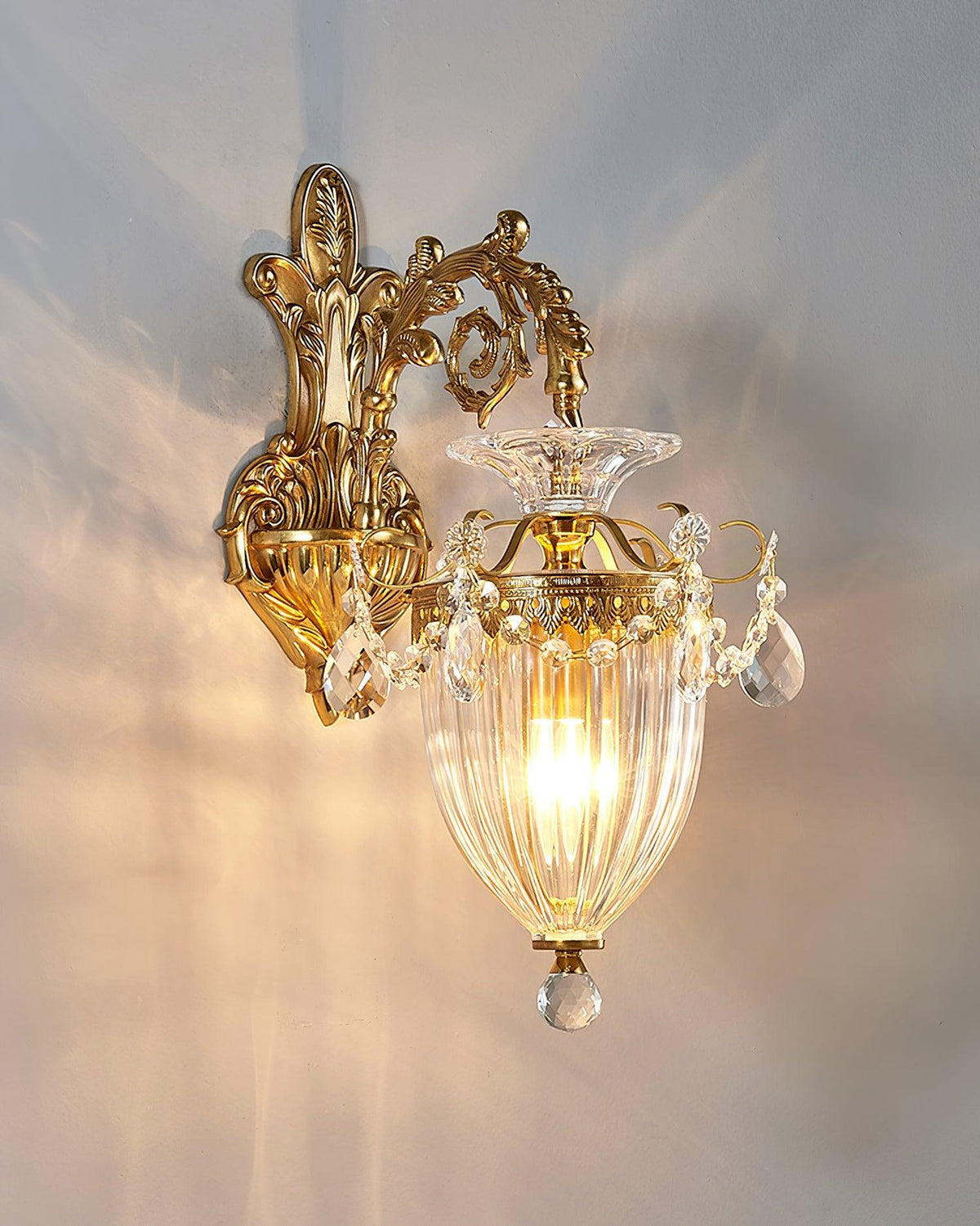 Vireon Wall Lamp Gold Double Sconce Modern