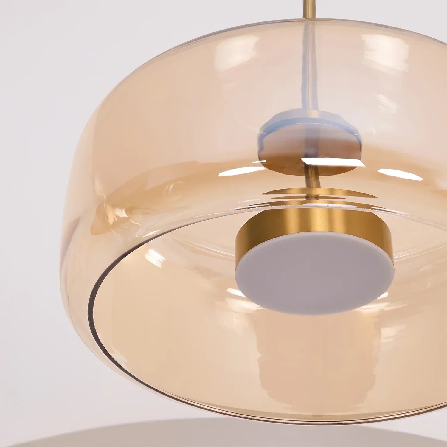 Lioren Pendant Light Morden Glass Clear/Smoky/Amber-Neutral Decor