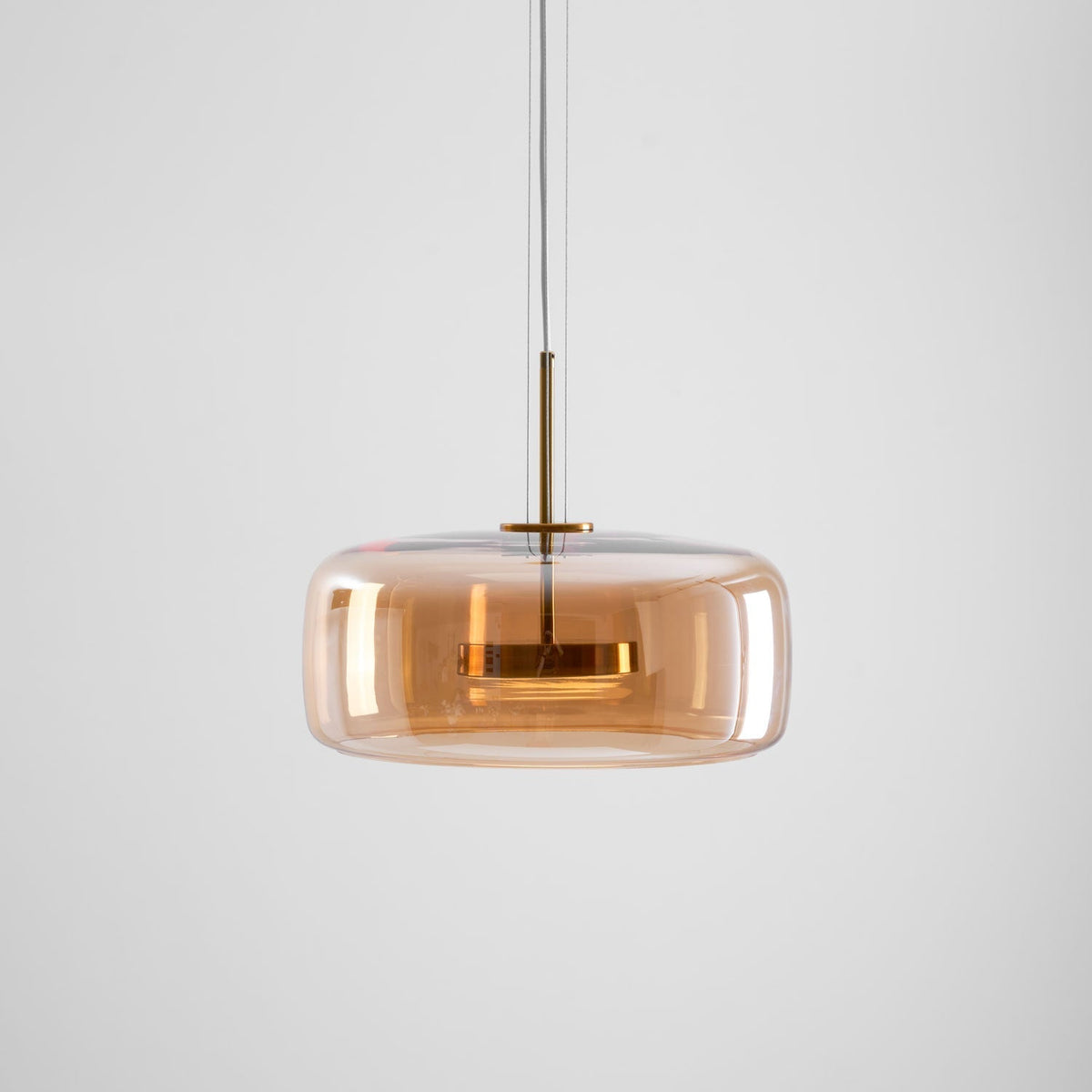 Obsidian Modern Glass Pendant Lamp