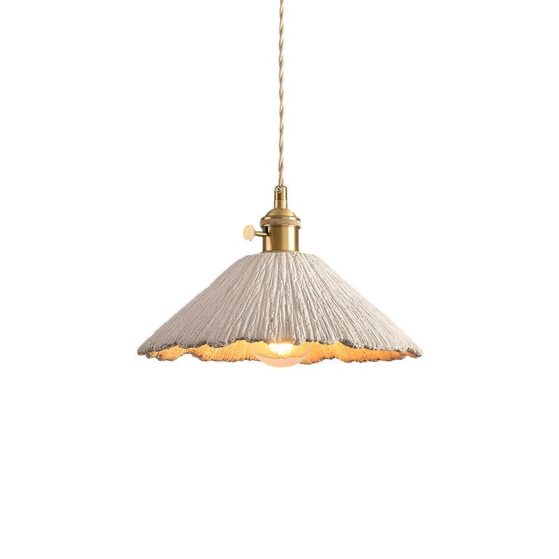 Nirove Pendant Lamp Adjustable Fabric Shade