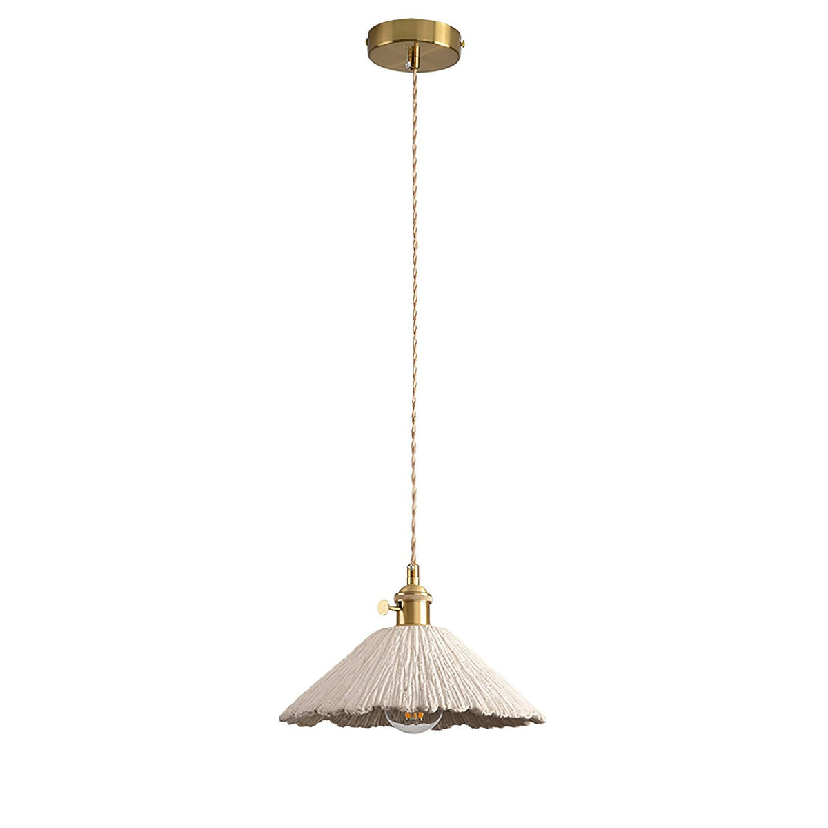Gepasal Textured Pendant Lights Cement