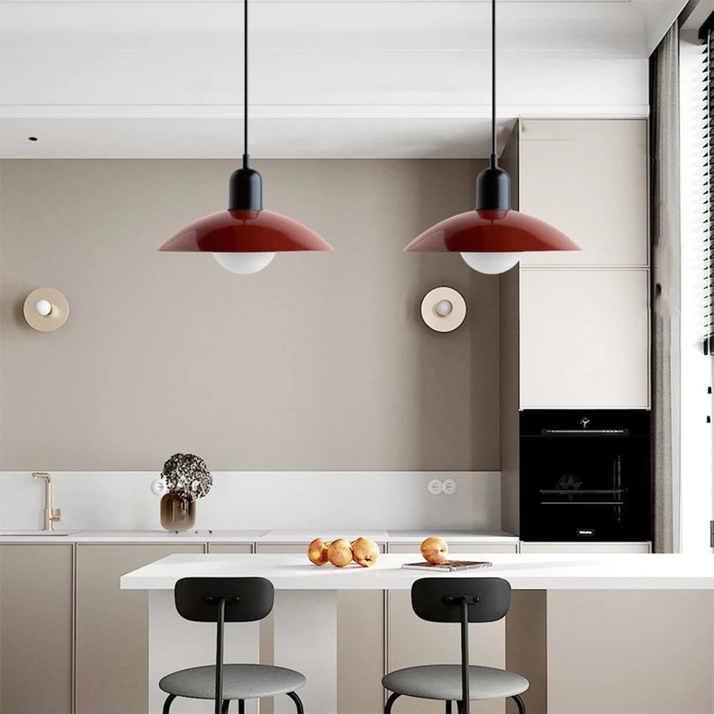 Febibosu Pendant Light Modern Colorful Dome-shaped