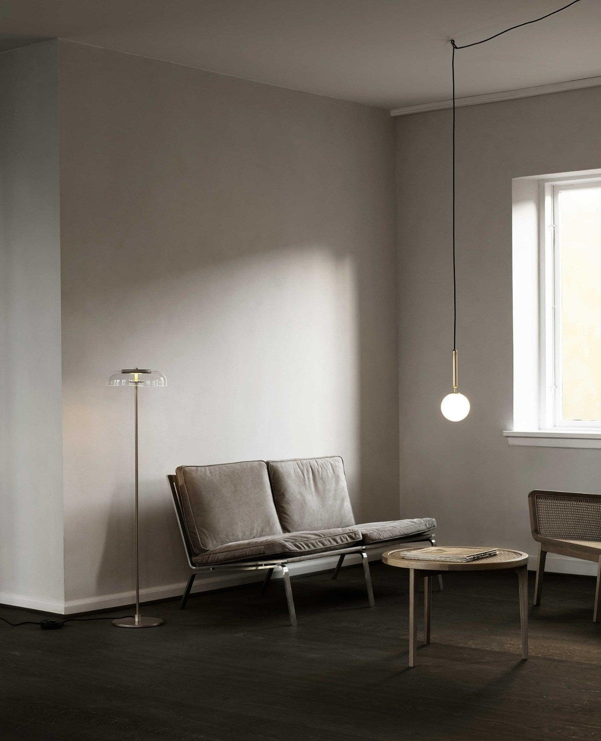 Teloza Brass Industrial Pendant Light