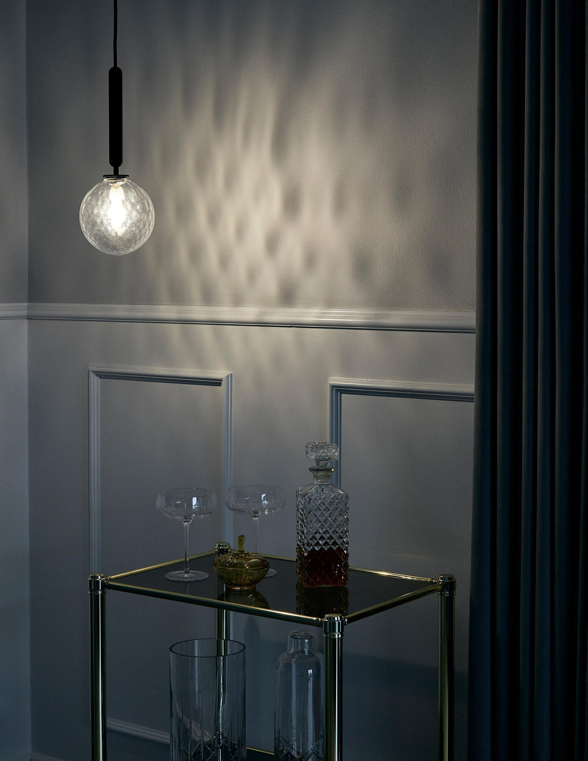 Aurelion Brass Industrial Pendant Light