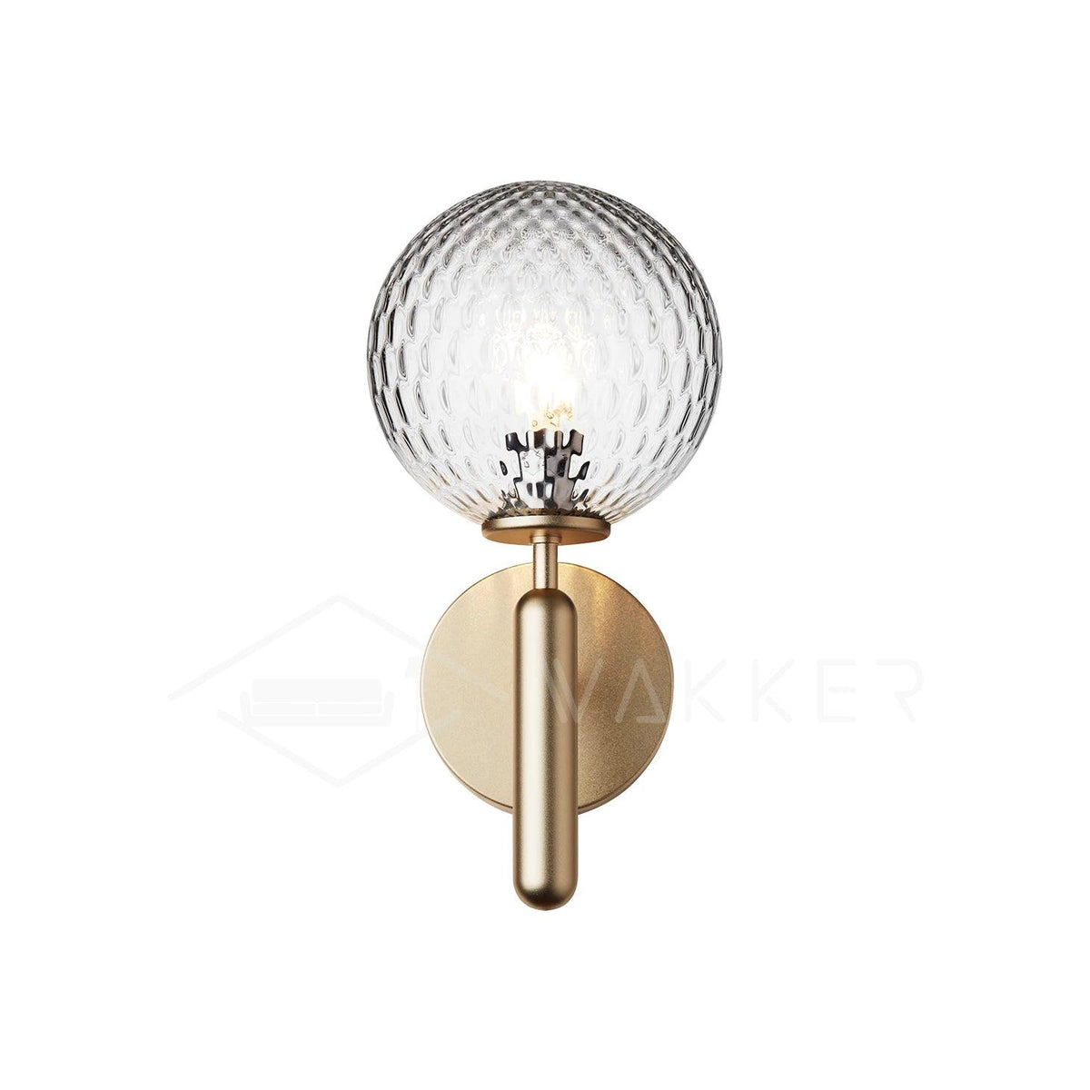 Culorara Modern Minimalist Brass Wall Lamp