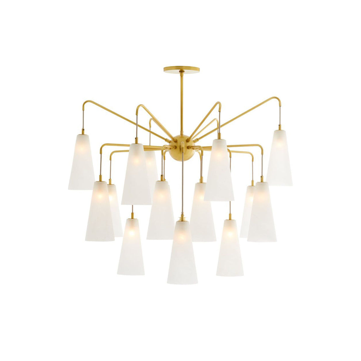 Eiruelle Postmodern Luxury Glass Chandelier