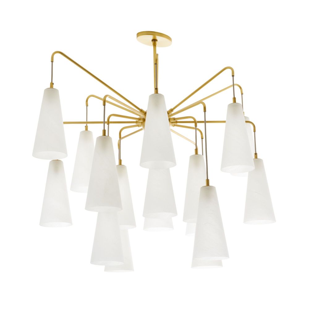 Eiruelle Postmodern Luxury Glass Chandelier