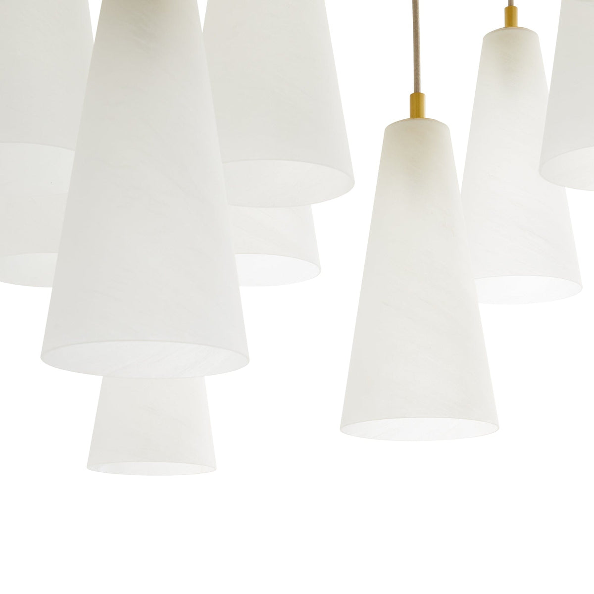 Eiruelle Postmodern Luxury Glass Chandelier