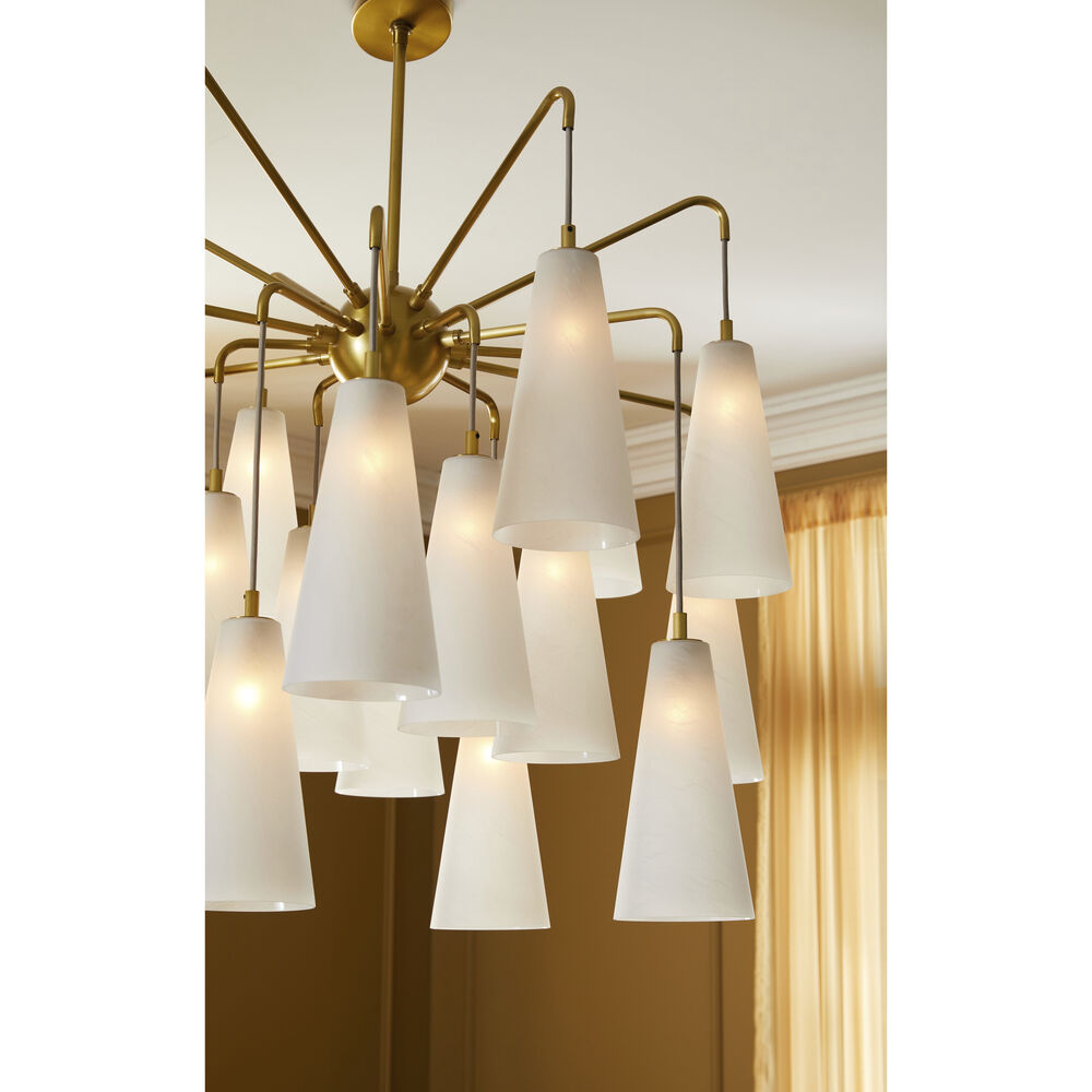 Eiruelle Postmodern Luxury Glass Chandelier
