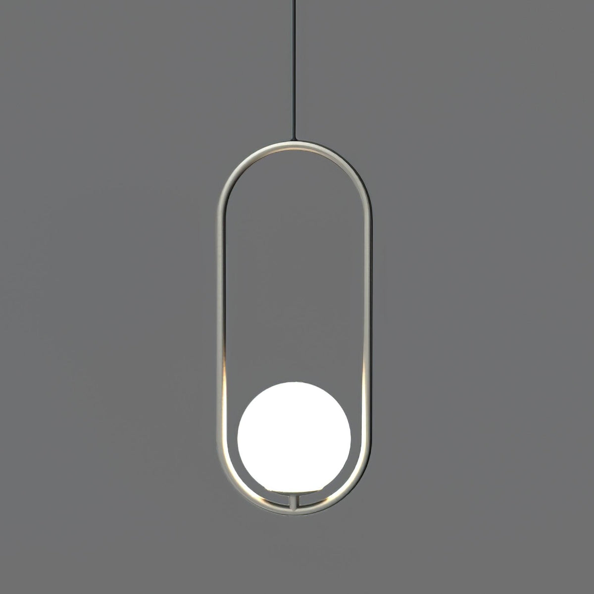 Caselora Modern Brass Pendant Light