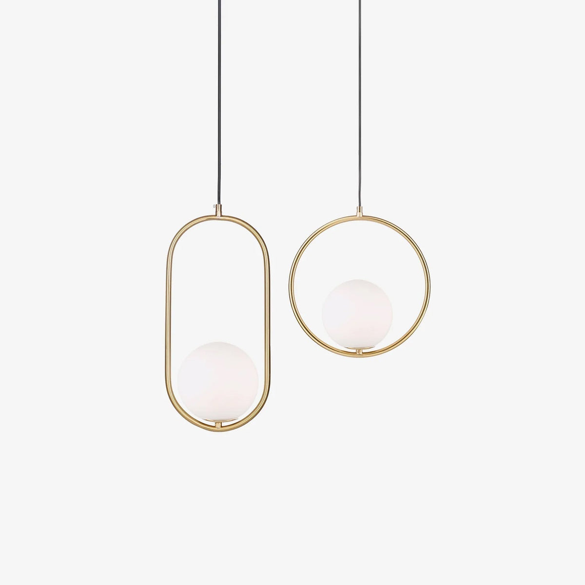 Sorveth Contemporary Brass Pendant Light