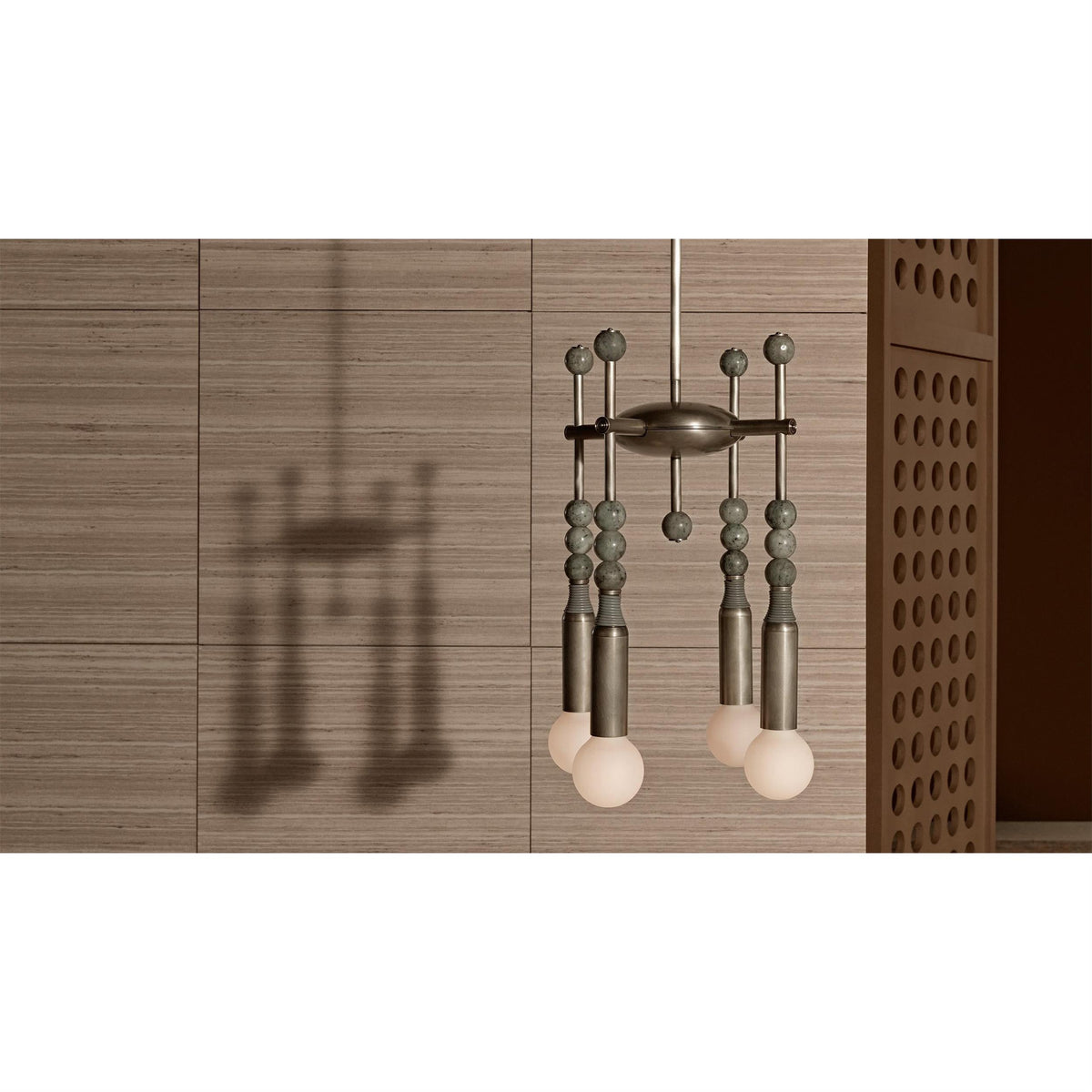 Mariviel Traditional Elegance Marble Chandelier