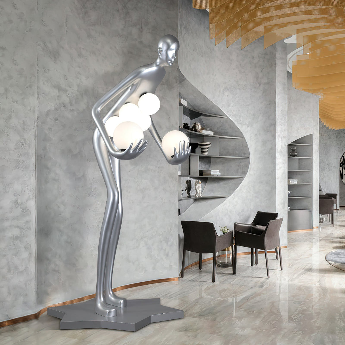 Foam Floor Lamp
