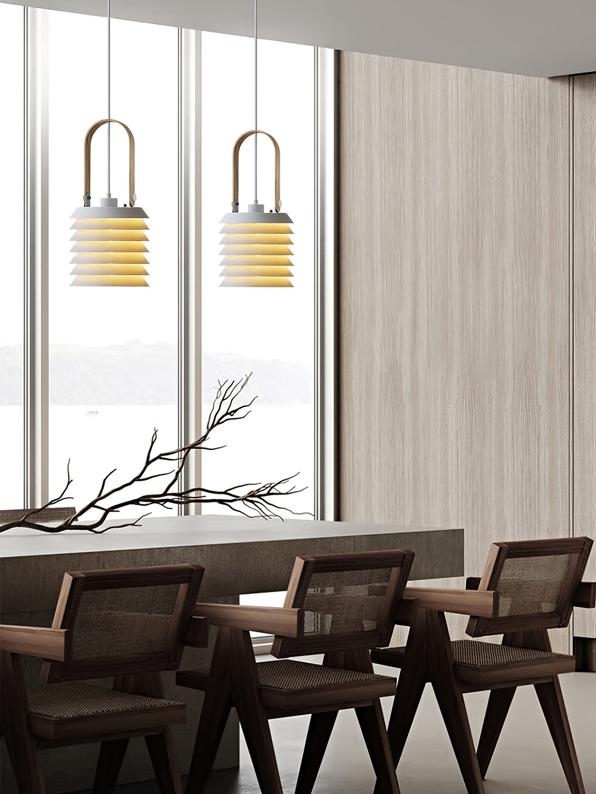 Noroise Minimalist Art Lantern Pendant Lamp