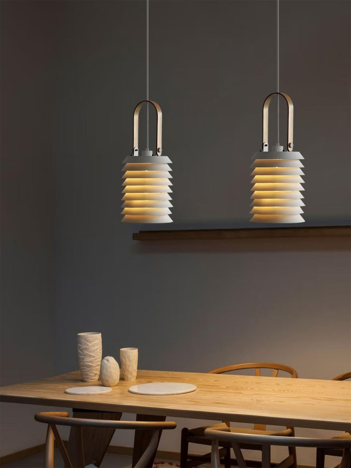 Noroise Minimalist Art Lantern Pendant Lamp