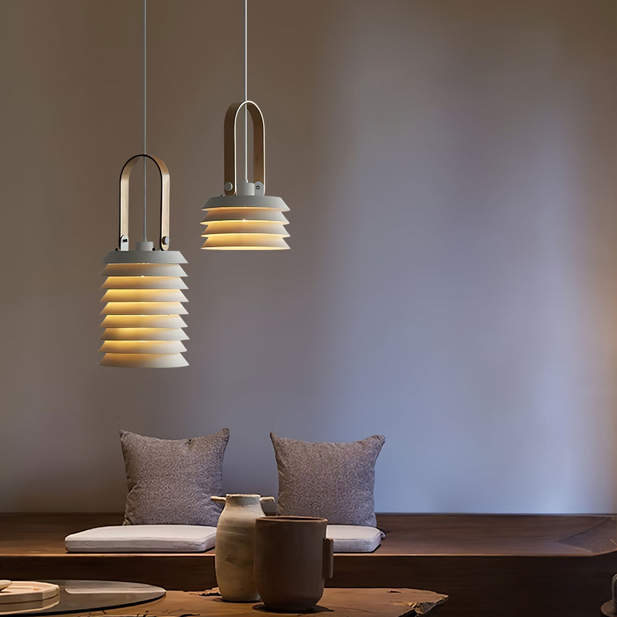 Noroise Minimalist Art Lantern Pendant Lamp