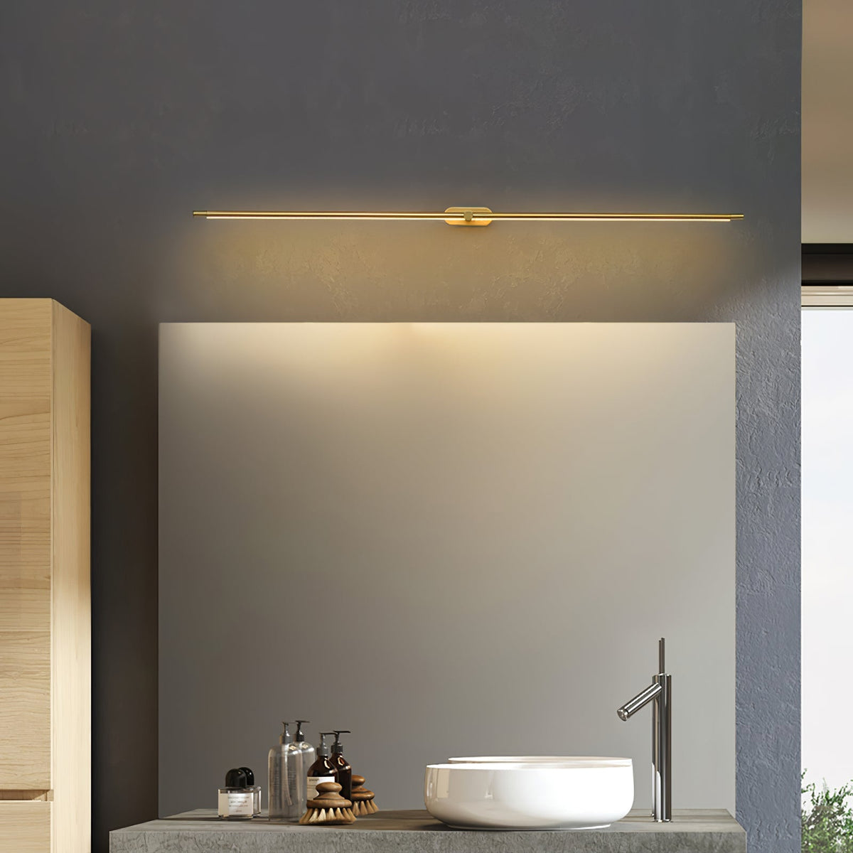 Aldershire Linear Rechargeable Indoor Wall Light