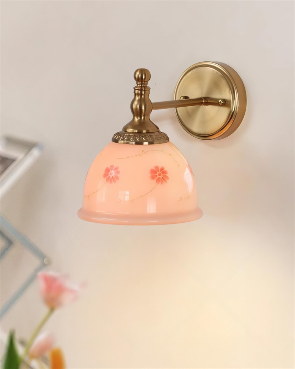 Mishya Floral Wall Lamp