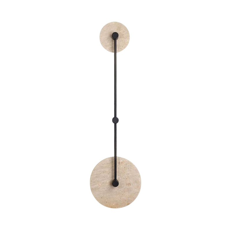 Ilvara Beige Travertine Wall Lamp